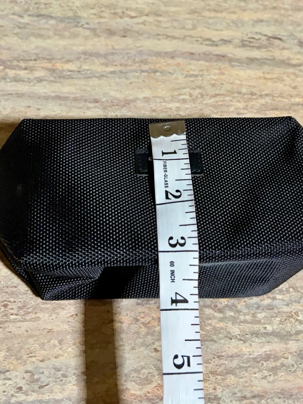 Tumi Black Textured Nylon Men's Toiletry Case